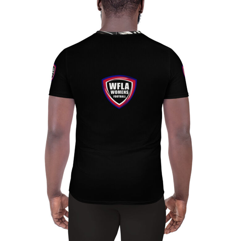 WFLA  All-Over Print Men's Athletic T-shirt - Image 3