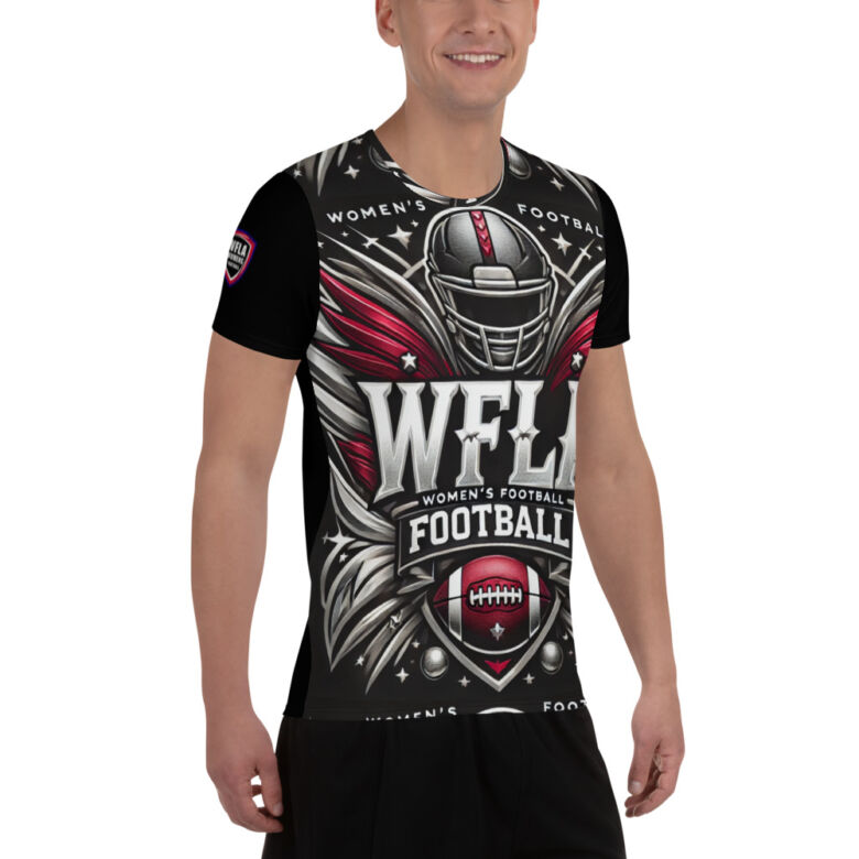 WFLA  All-Over Print Men's Athletic T-shirt - Image 8