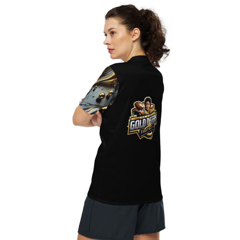 Los Angeles Gold Diggers Recycled Unisex Sports Jersey - Image 4