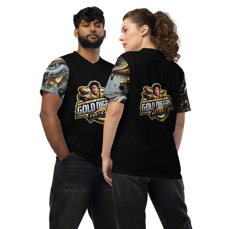 Los Angeles Gold Diggers Recycled Unisex Sports Jersey