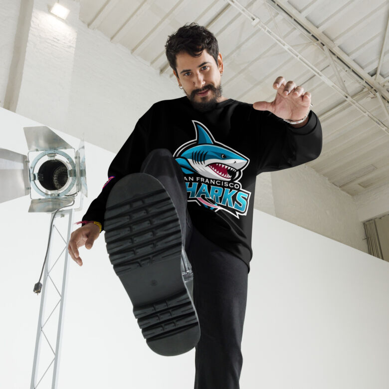 San Francisco Sharks Unisex Sweatshirt - Image 5