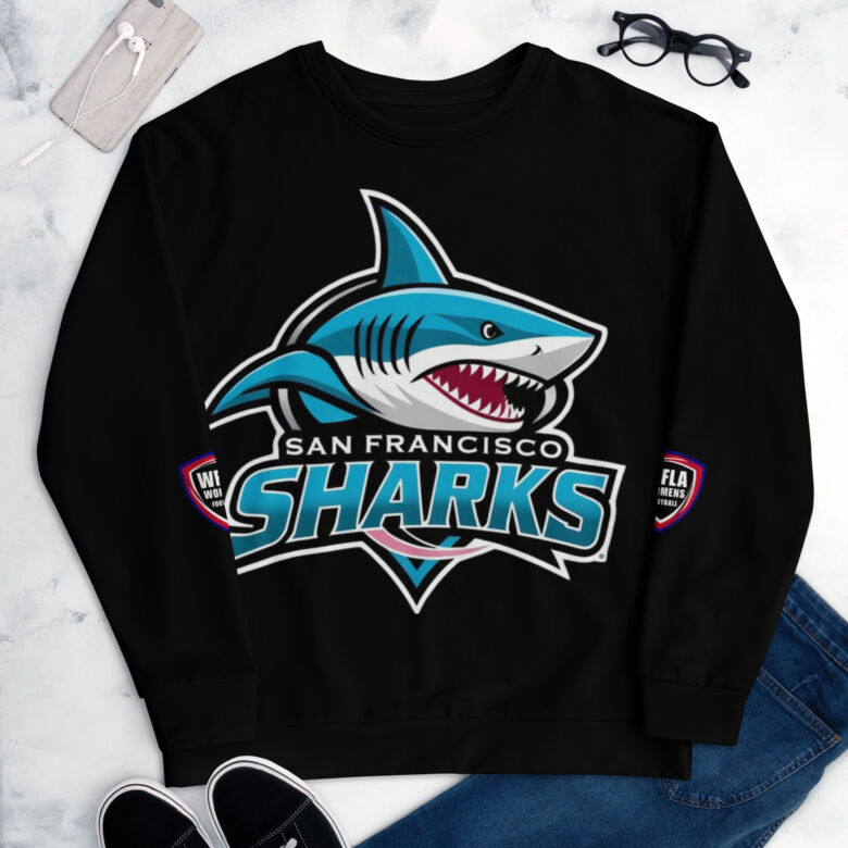 San Francisco Sharks Unisex Sweatshirt - Image 8