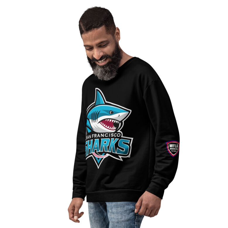 San Francisco Sharks Unisex Sweatshirt - Image 4