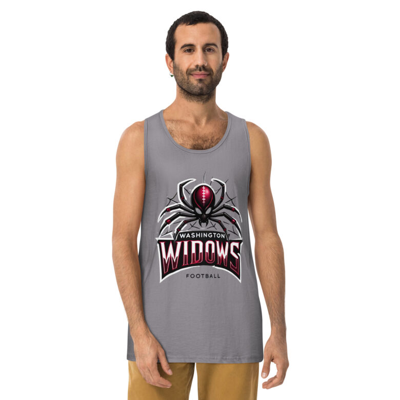 Washington Widows Men’s Premium Tank Top - Image 11