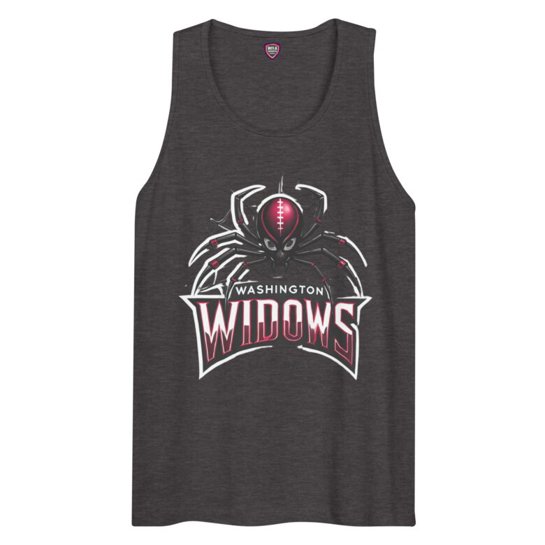 Washington Widows Men’s Premium Tank Top - Image 8