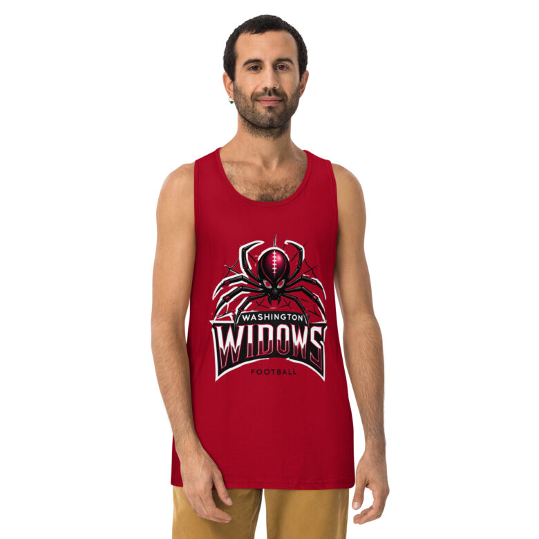 Washington Widows Men’s Premium Tank Top - Image 6