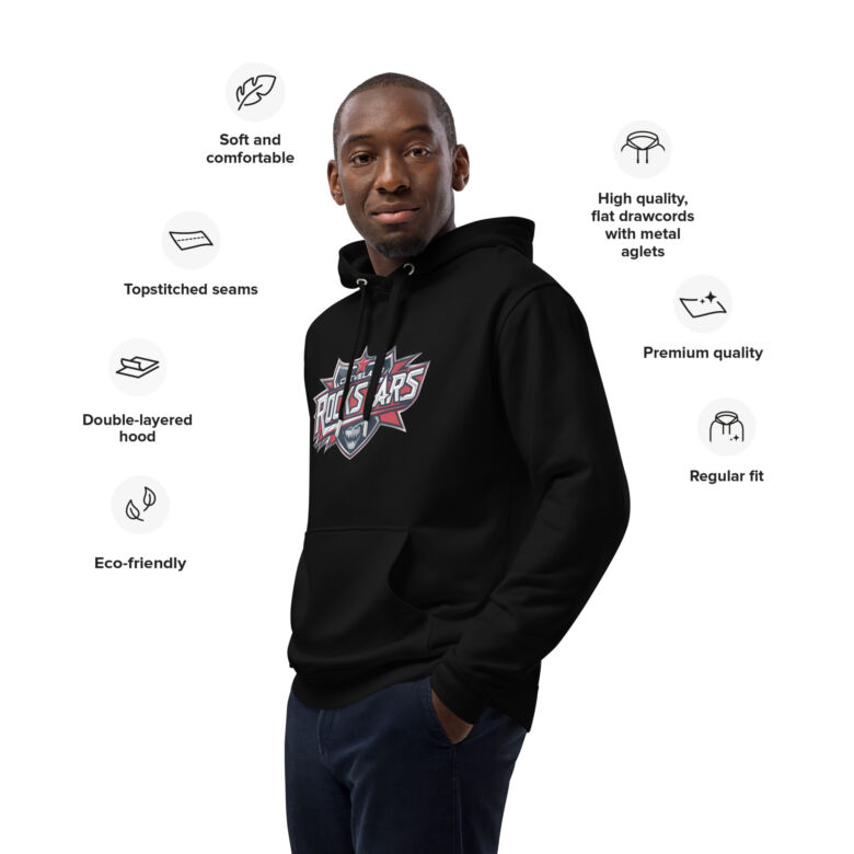 Cleveland Rockstars Premium Eco Hoodie - WFLA Sports - Image 14