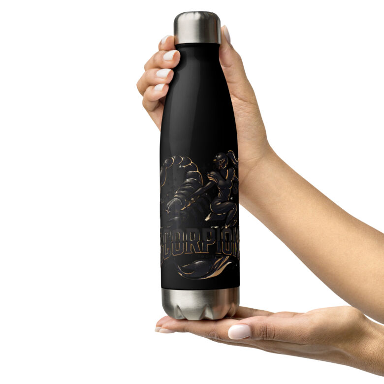 Milwaukee Scorpions Stainless Steel Water Bottle - Image 4