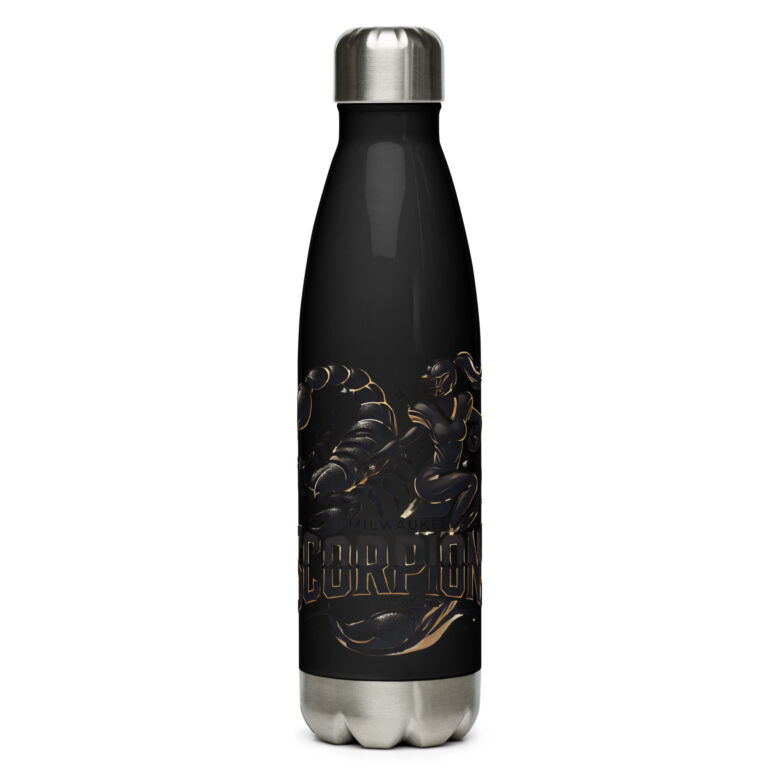 Milwaukee Scorpions Stainless Steel Water Bottle - Image 10