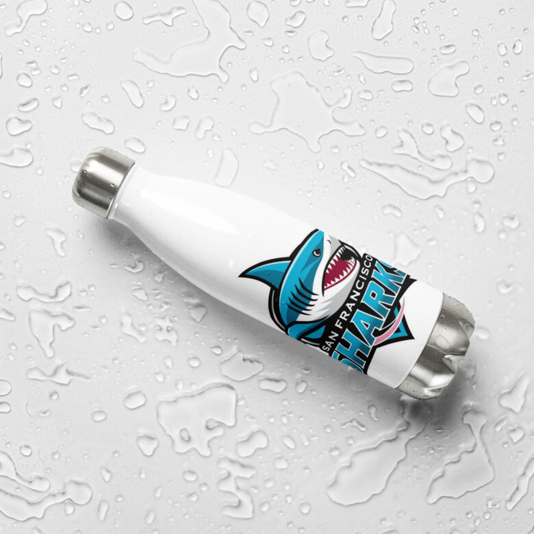 San Francisco Sharks Stainless steel water bottle - Image 4