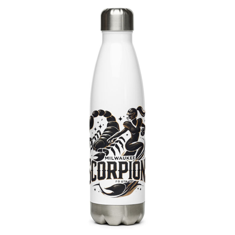 Milwaukee Scorpions Stainless Steel Water Bottle
