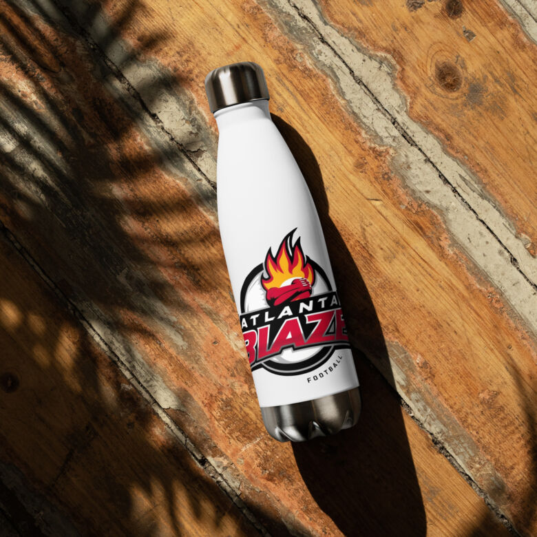 Atlanta Blaze Stainless Steel Water Bottle - Image 11