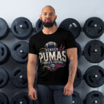 Denver Pumas All-Over Print Men's Athletic T-shirt - Image 3