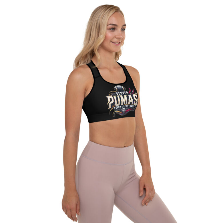 Denver Pumas Padded Sports Bra - Image 3