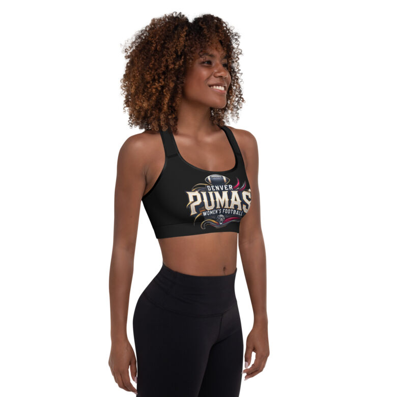 Denver Pumas Padded Sports Bra - Image 4