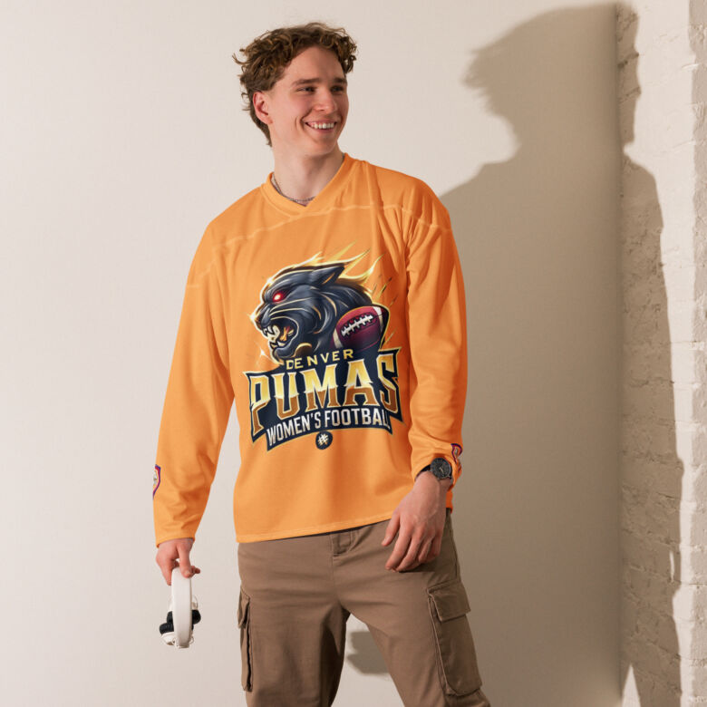 Denver Pumas Recycled Football Fan Jersey - Image 2