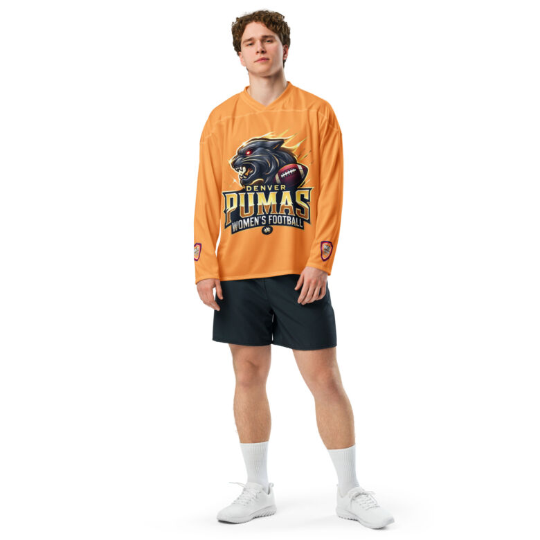 Denver Pumas Recycled Football Fan Jersey - Image 4
