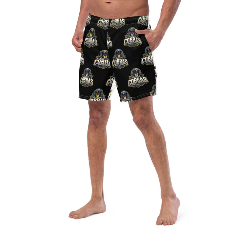 Mississippi Cobras All-Over Print Recycled Swim Trunks - Image 5