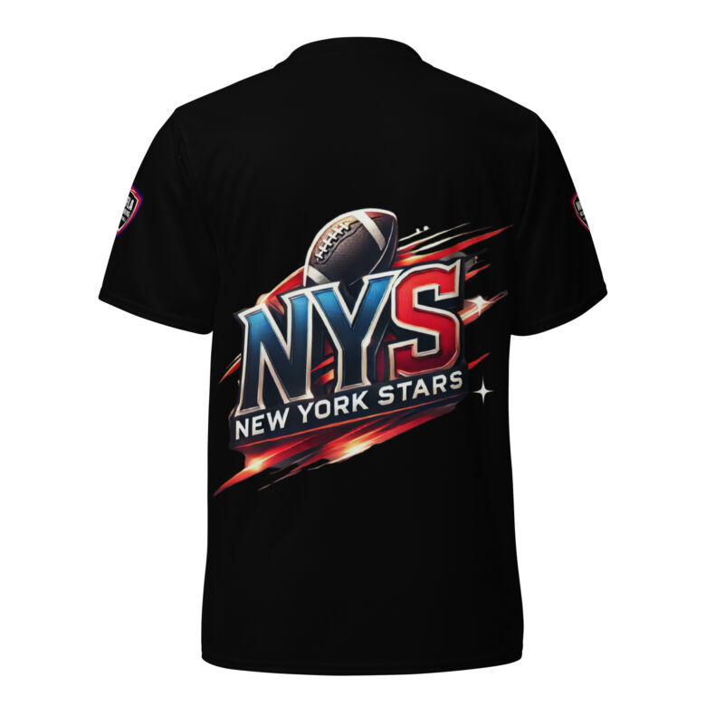 New York Stars Recycled Unisex Sports Jersey - Image 8