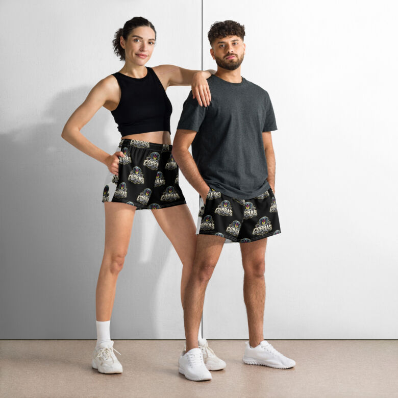 Mississippi Cobras All-Over Print Unisex Athletic Shorts