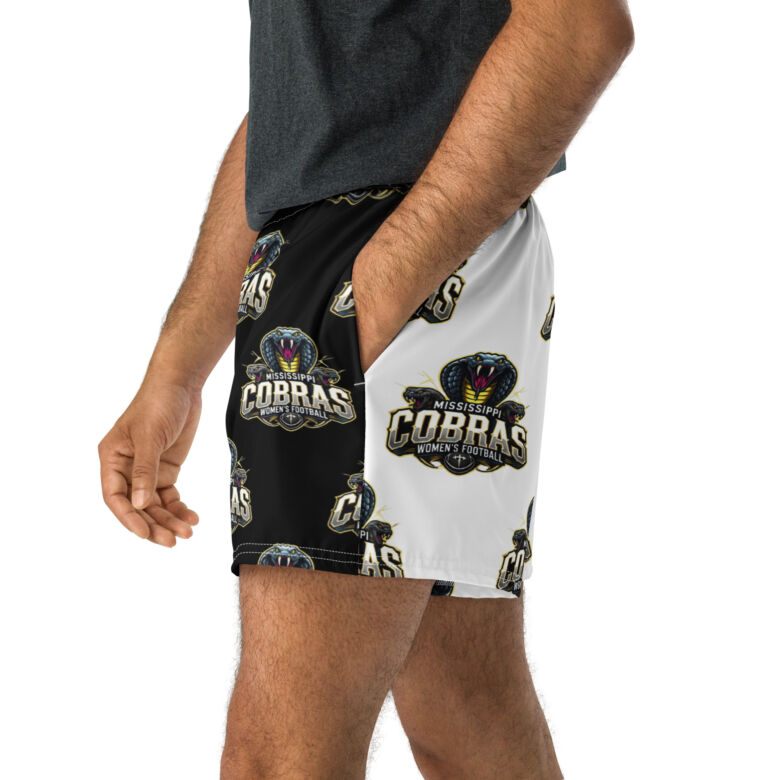 Mississippi Cobras All-Over Print Unisex Athletic Shorts - Image 10