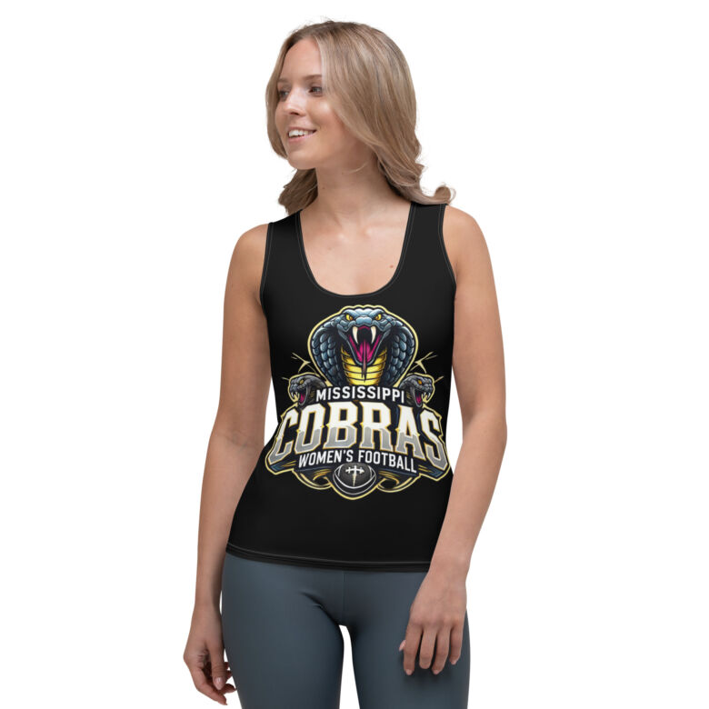 Mississippi Cobras Sublimation Cut & Sew Tank Top - Image 3