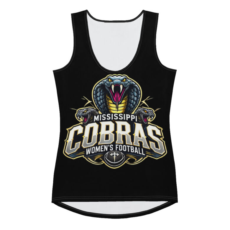 Mississippi Cobras Sublimation Cut & Sew Tank Top - Image 6