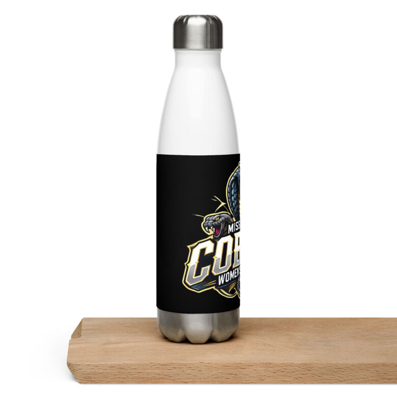 Mississippi Cobras Stainless Steel Water Bottle - Image 9