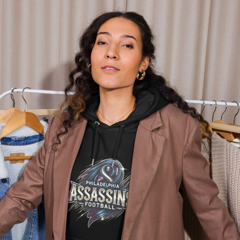 Philadelphia Assassins Unisex Eco raglan Hoodie