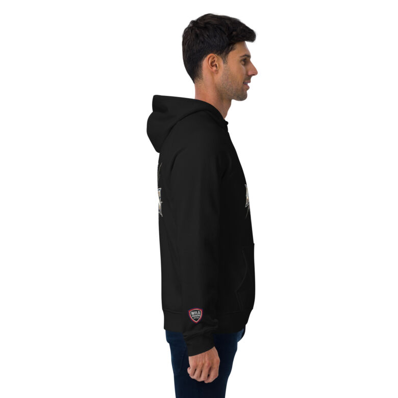 Philadelphia Assassins Unisex Eco raglan Hoodie - Image 2