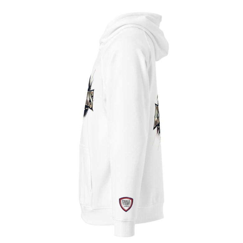 Philadelphia Assassins Unisex Eco raglan Hoodie - Image 41