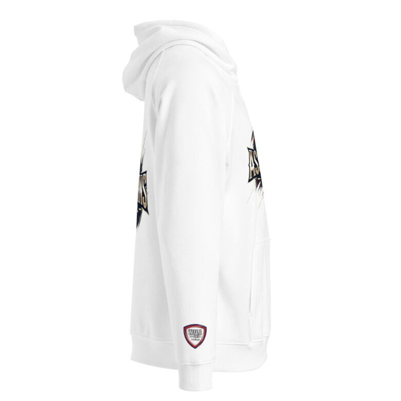 Philadelphia Assassins Unisex Eco raglan Hoodie - Image 42