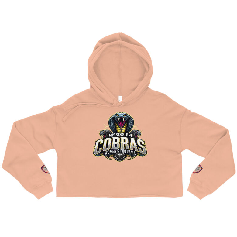 Mississippi Cobras Crop Hoodie - Image 18