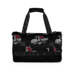 Boston Rebel Roses All-over Print Gym Bag - Image 4